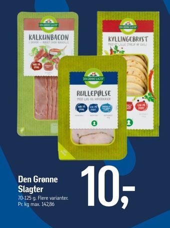 Føtex Den grønne slagter tilbud
