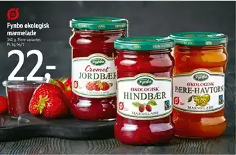 Føtex Fynbo økologisk marmelade tilbud