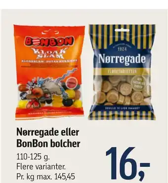 Føtex Nørregade eller bonbon bolcher tilbud