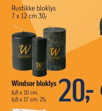 Føtex Windsor bloklys tilbud