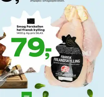 Coop 365 Smag Forskellen hel fransk kylling tilbud