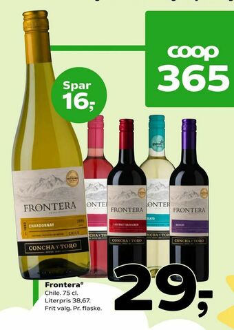 Coop 365 Frontera tilbud