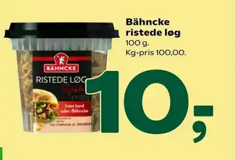 Coop 365 Bähncke ristede løg tilbud