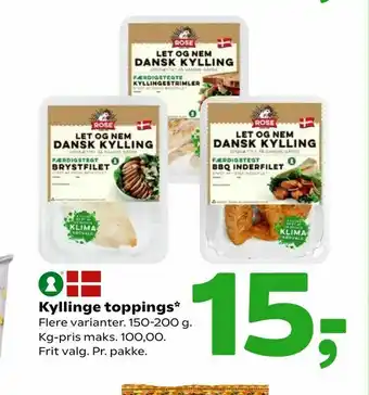Coop 365 Kyllinge toppings tilbud