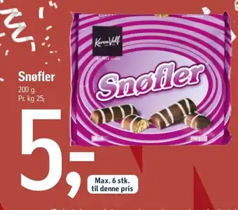 Føtex Snøfler tilbud