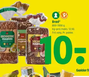 Coop 365 Coop rugbrød-skiver tilbud