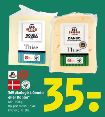 Coop 365 Thise skæreost gouda 48% tilbud