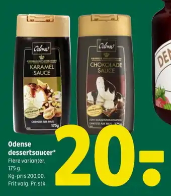 Coop 365 Odense dessert sauce flydende tilbud