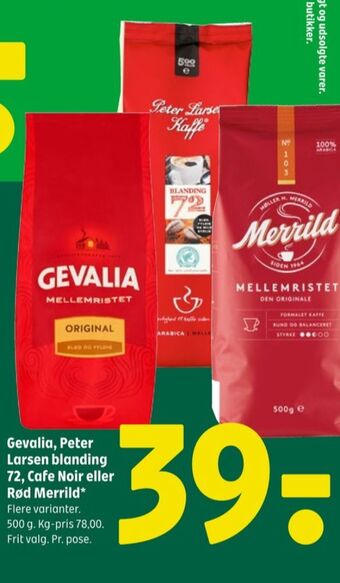 Coop 365 Original kaffe formalet tilbud