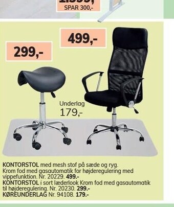Daells Bolighus Kontorstol tilbud