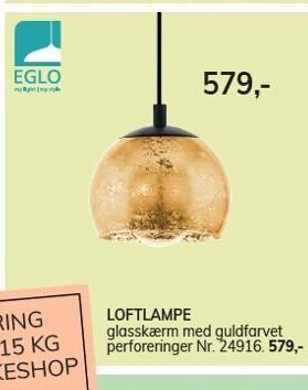 Daells Bolighus Loftlampe tilbud
