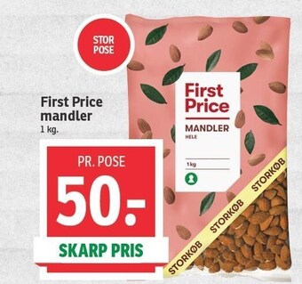 SPAR First price mandler tilbud
