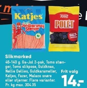 Bilka Slikmarked tilbud