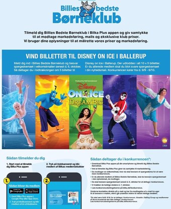 Vind billetter til disney on ice i ballerup