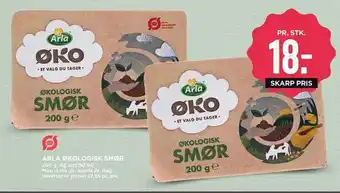 MENY Økologisk smør tilbud