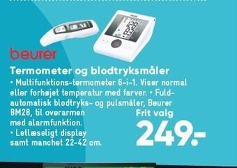 Bilka Termometer og blodtryksmåler tilbud