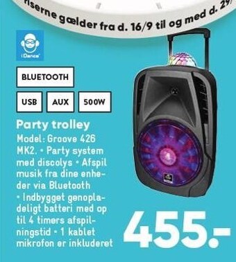Bilka Party trolley tilbud