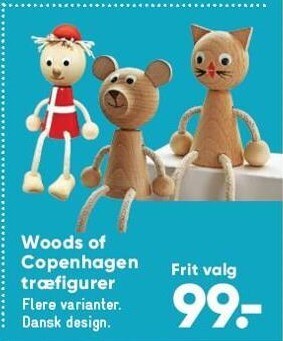 Woods of copenhagen træfigurer