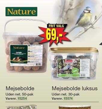 Harald Nyborg Mejsebolde el. mejsebolde luksus tilbud