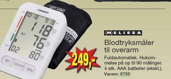 Blodtryksmåler til overarm