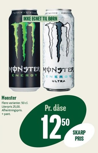 Min Købmand Monster tilbud