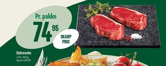 Min Købmand Entrecote tilbud