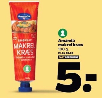 Netto Amanda makrel kræs tilbud