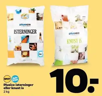 Netto Plusice isterninger el. knust is tilbud