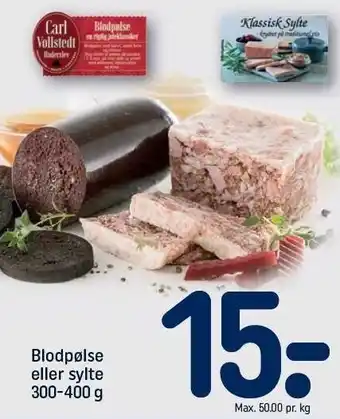REMA 1000 Blodpølse eller sylte tilbud