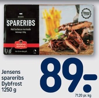 REMA 1000 Jensens spareribs tilbud