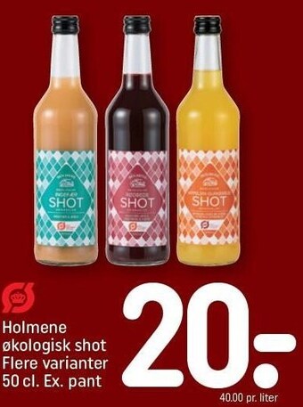 REMA 1000 Holmene økologisk shot tilbud