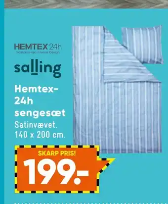 Bilka Hemtex 24h sengesæt tilbud