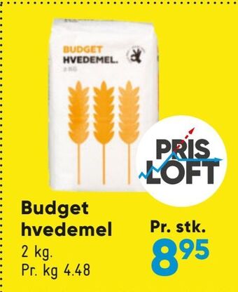 Bilka Budget hvedemel tilbud