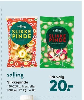 Bilka Slikkepinde tilbud