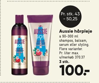 Bilka Aussie hårpleje tilbud