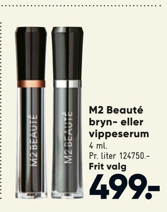 M2 beauté bryn- eller vippeserum