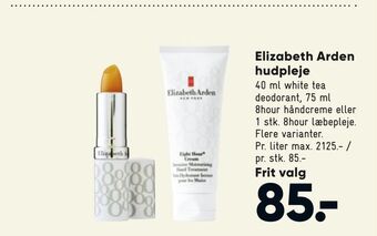 Bilka Elizabeth arden hudpleje tilbud
