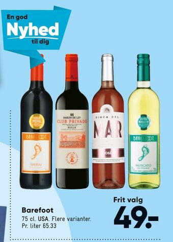 Bilka Barefoot tilbud