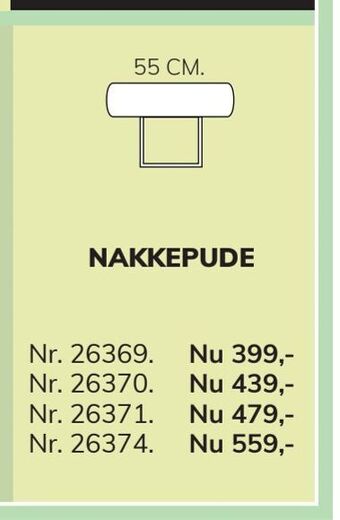 Daells Bolighus Nakkepude tilbud