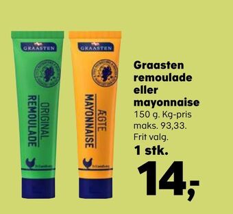 Kvickly Graasten remoulade eller mayonnaise tilbud