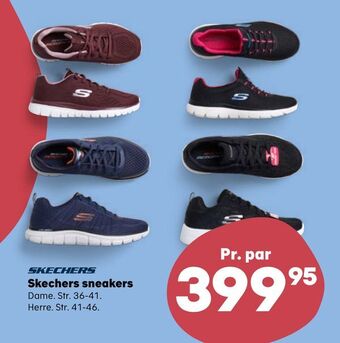Kvickly Skechers sneakers tilbud