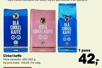 Kvickly Cirkel kaffe tilbud
