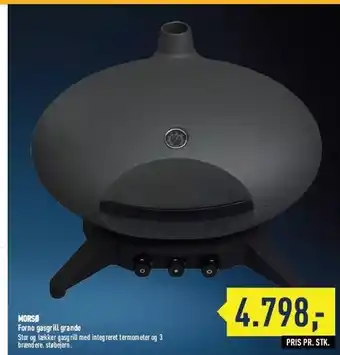 Johannes Fog Forno gasgrill grande tilbud