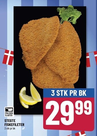 Stegte fiskefileter