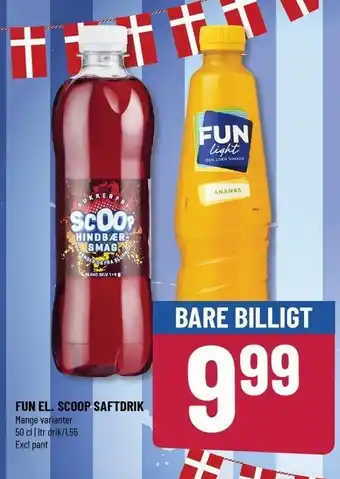 Løvbjerg Fun el. scoop saft drik tilbud