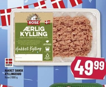 Løvbjerg Hakket dansk kyllingekød tilbud