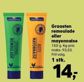 SuperBrugsen Graasten Remoulade eller Mayonnaise tilbud