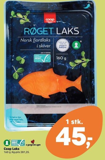 SuperBrugsen Coop Laks tilbud