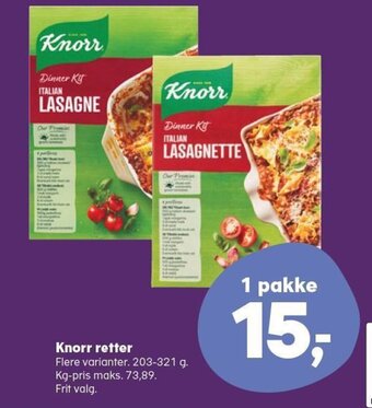 SuperBrugsen Knorr Retter tilbud