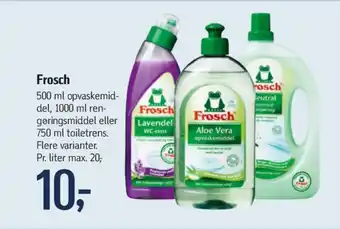 Føtex Frosch opvaskemiddel tilbud